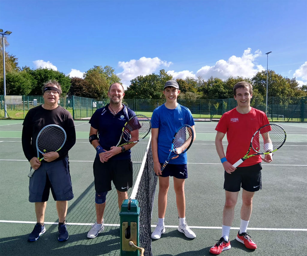 Mens Doubles (Henry & Owen beat Graham & Graham 7-5, 3-6, 6-2)